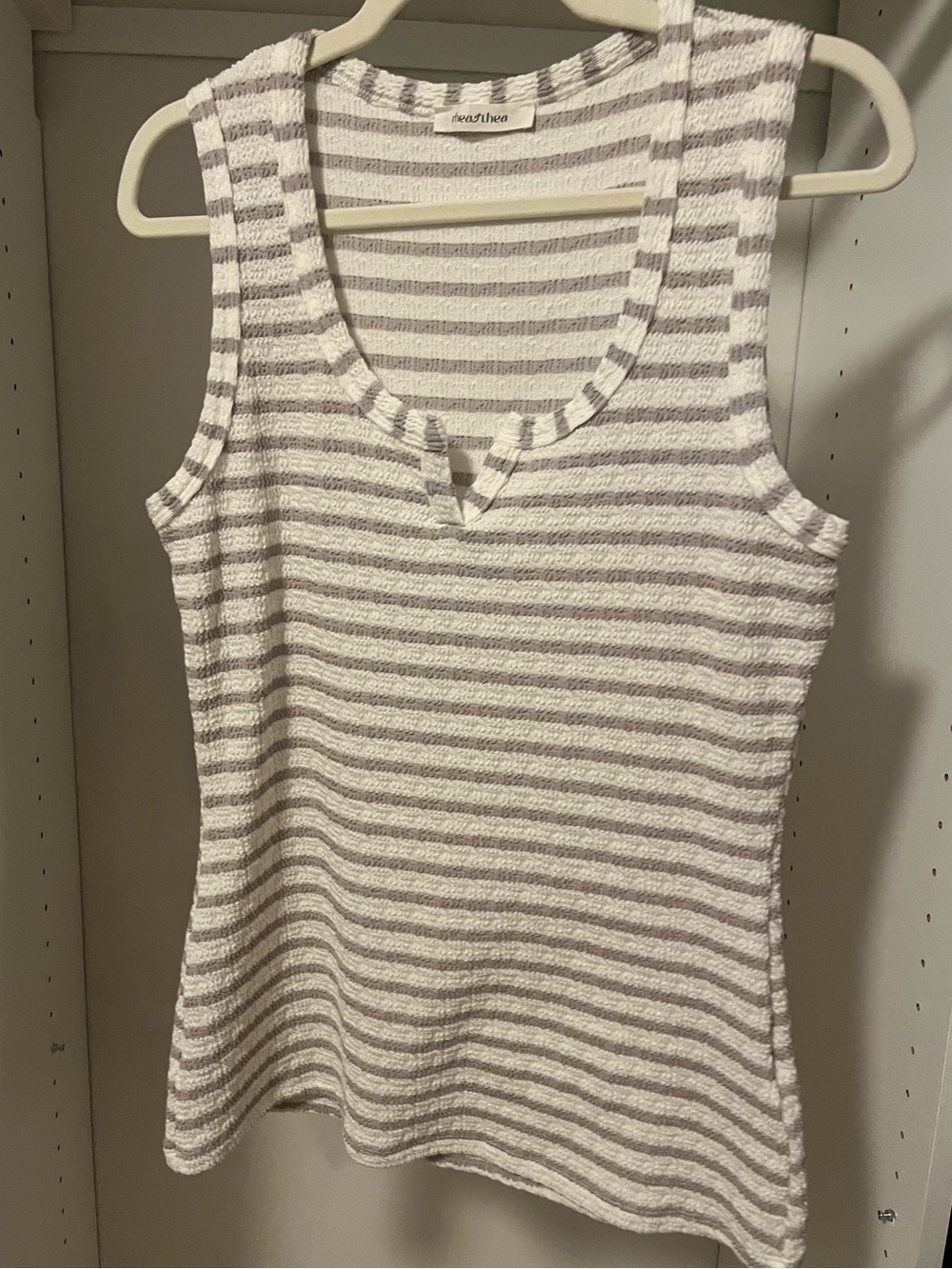 Pink Blush Maternity Ribbed Tank Top